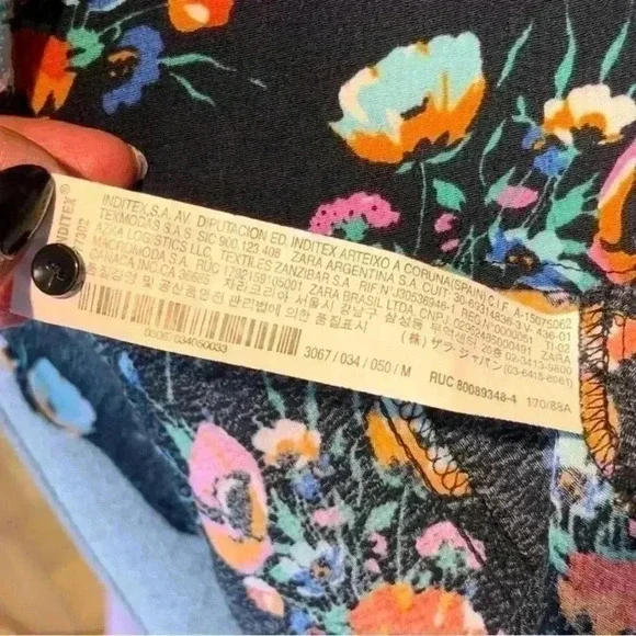 ZARA Trafaluc Floral  Top - Picture 13 of 13